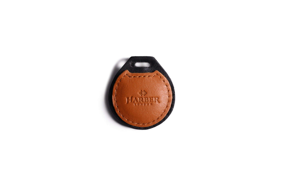 Harber London Leather Keychain