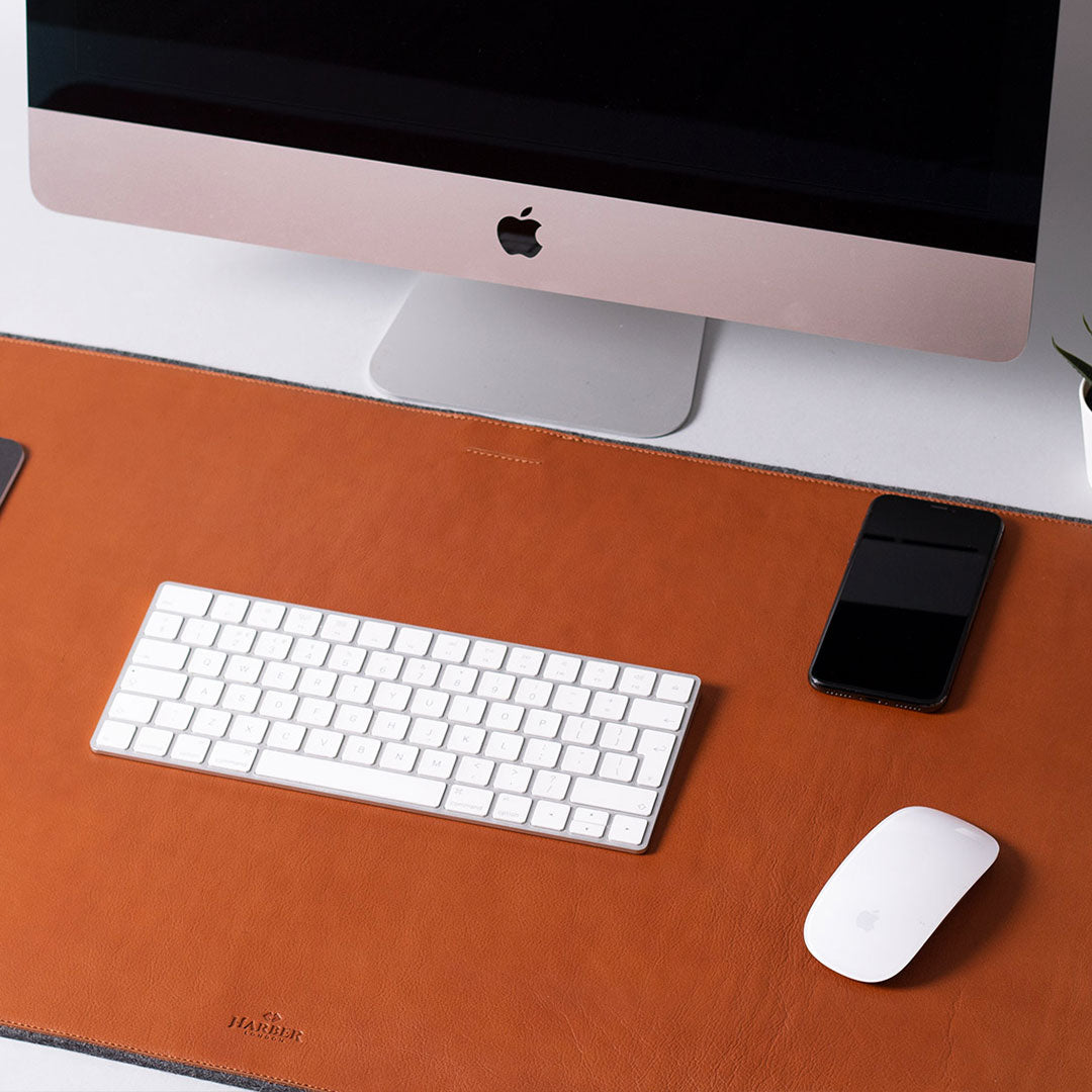 leather desk mat