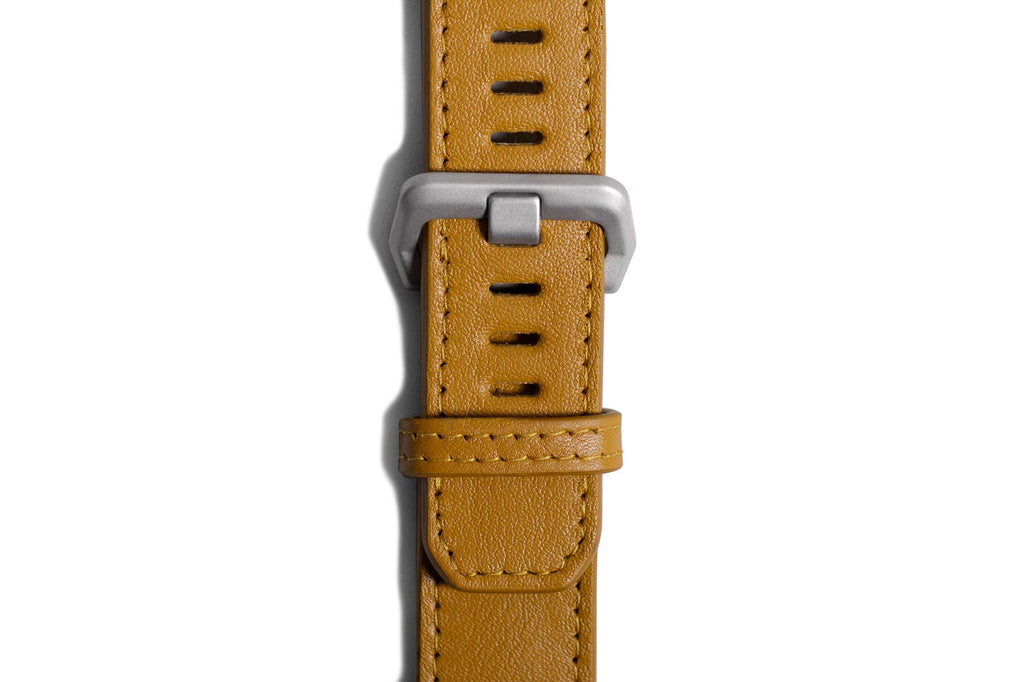 Apple Watch Strap. Modern - Leather Amber