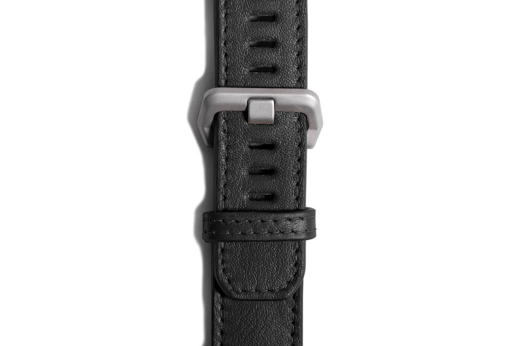 Apple Watch Strap. Modern - Leather Black