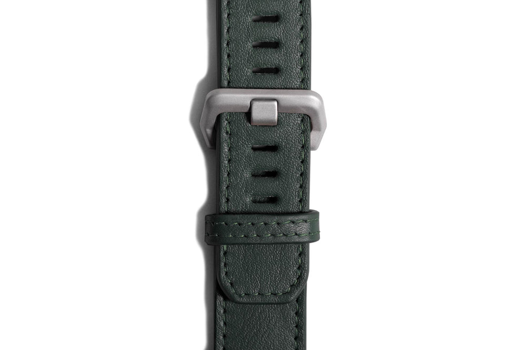 Apple Watch Strap. Modern - Leather Grey