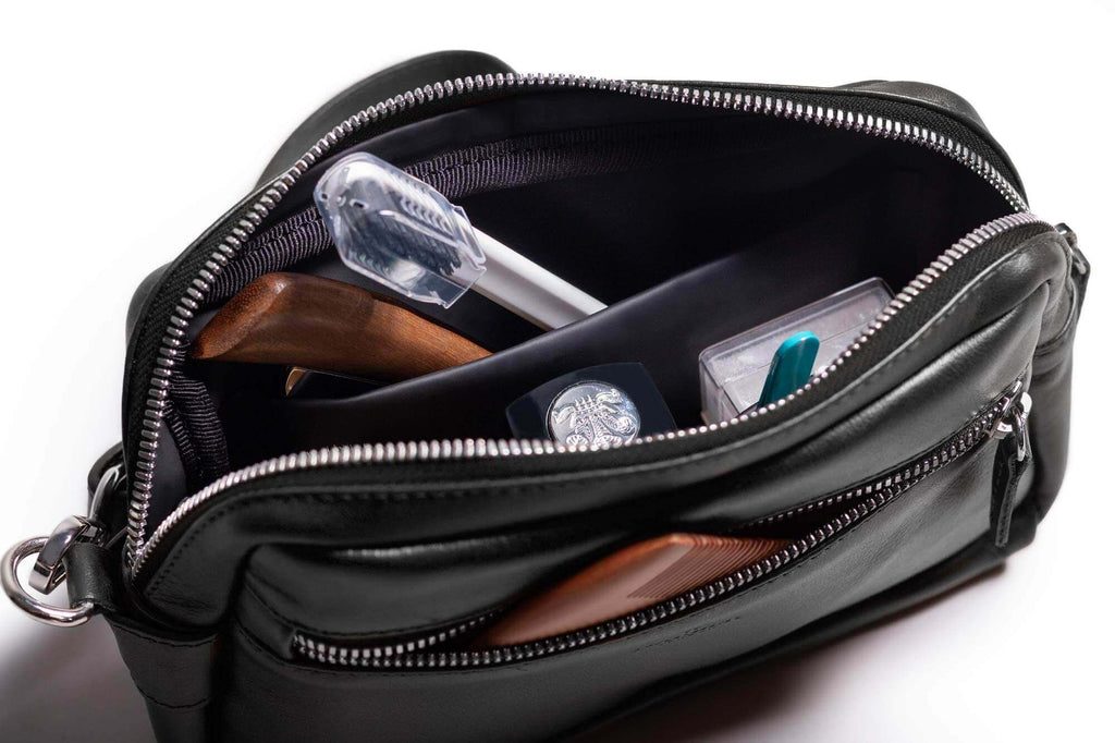 Compact Toiletry Bag Black