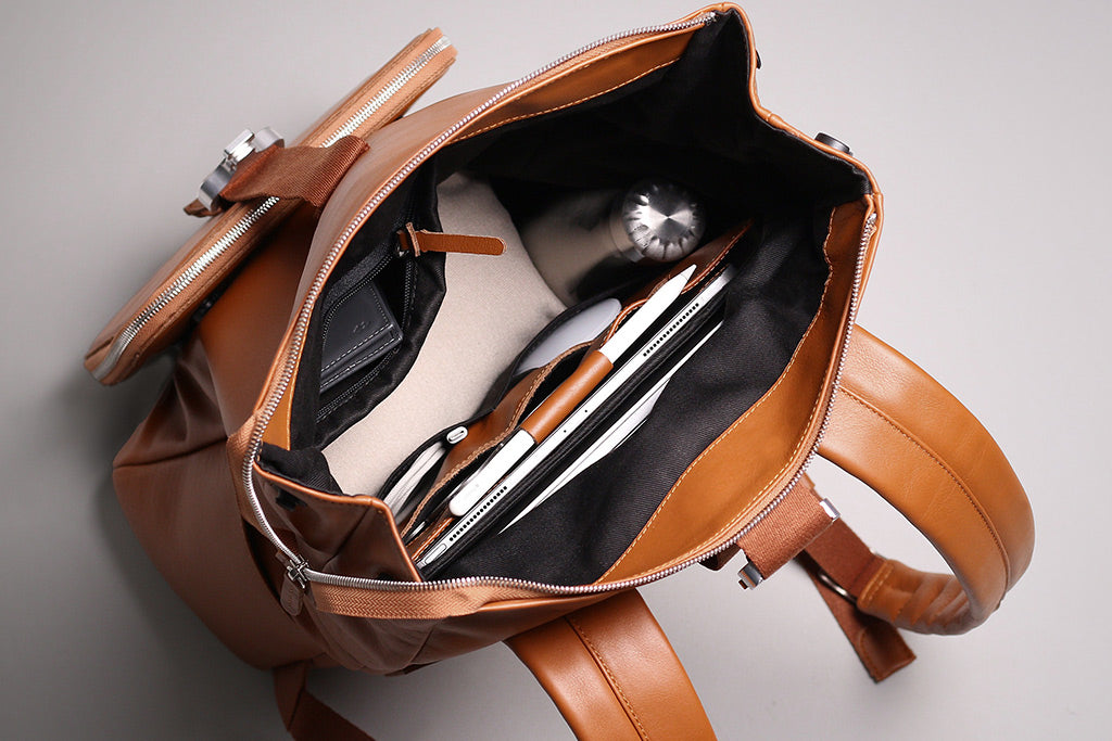 Leather Backpack