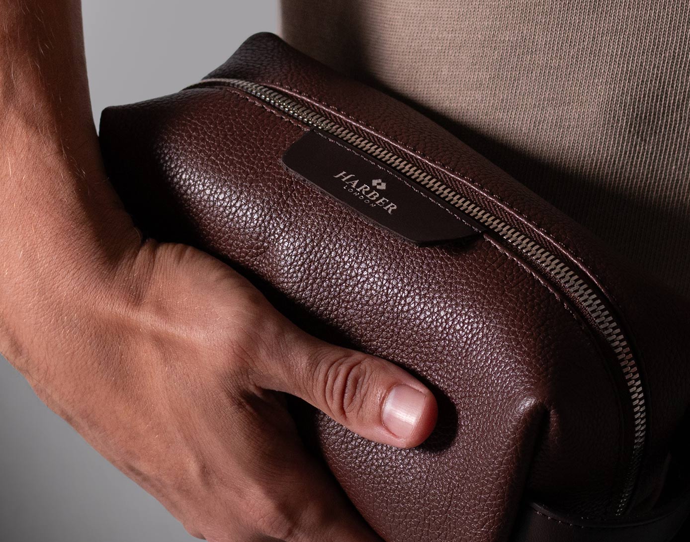 Leather Tech Pouch