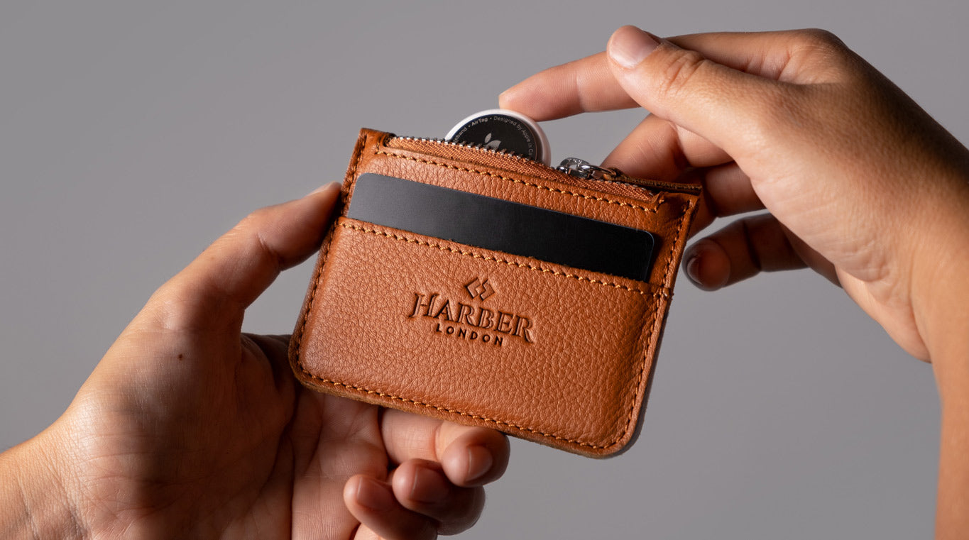 Leather Coin & Card Holder