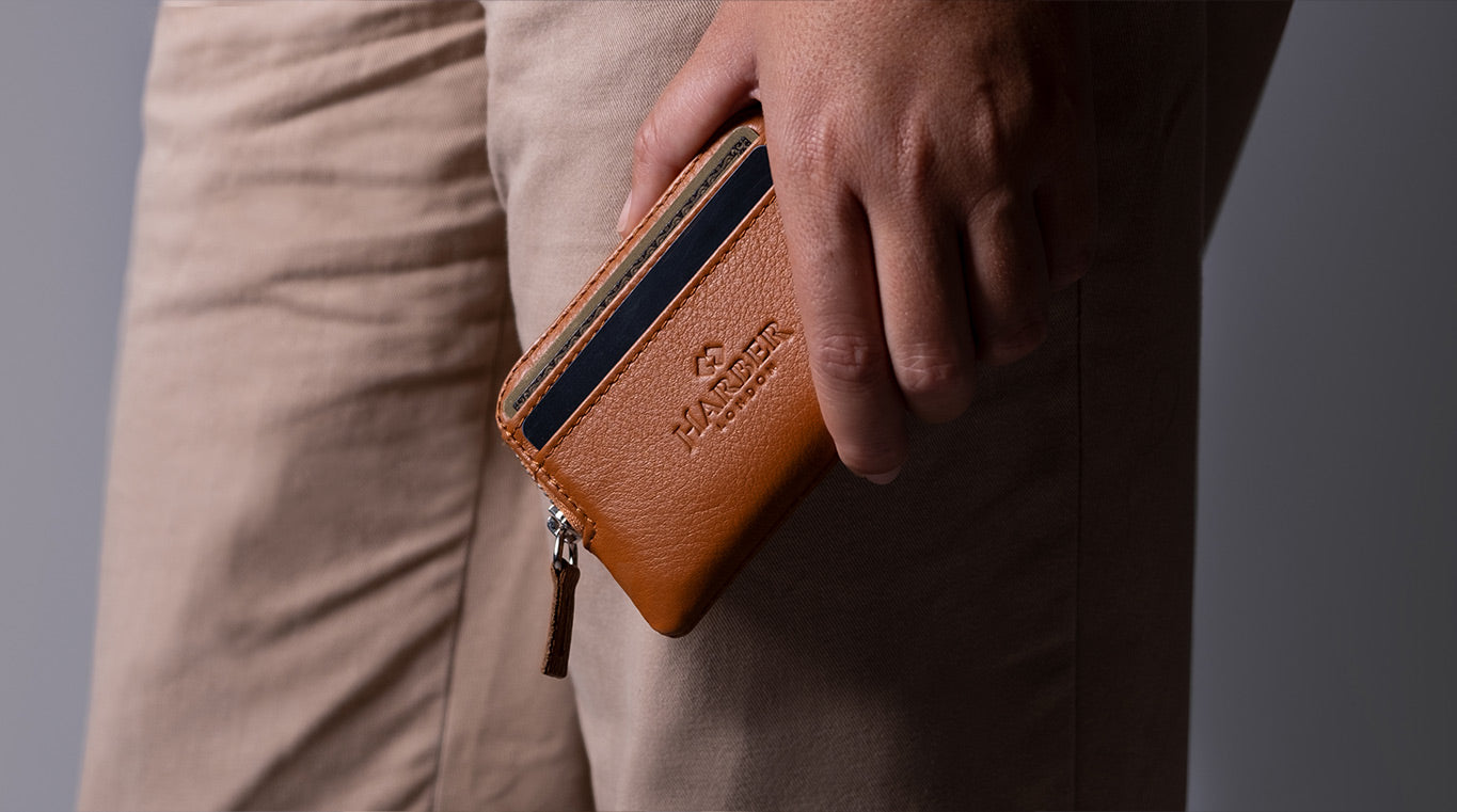Round Zip Wallet. for Men Women, Leather Small Size Wallets with Credit  Card Holder, Coin Purse