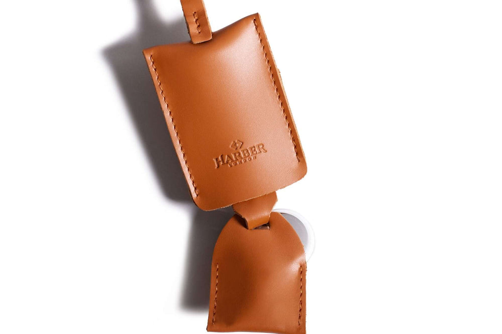 Luggage Tag For AirTag Tan