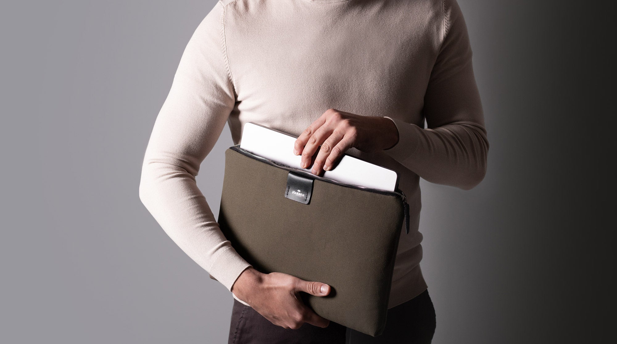 Zippered Protective Sleeve For MacBook