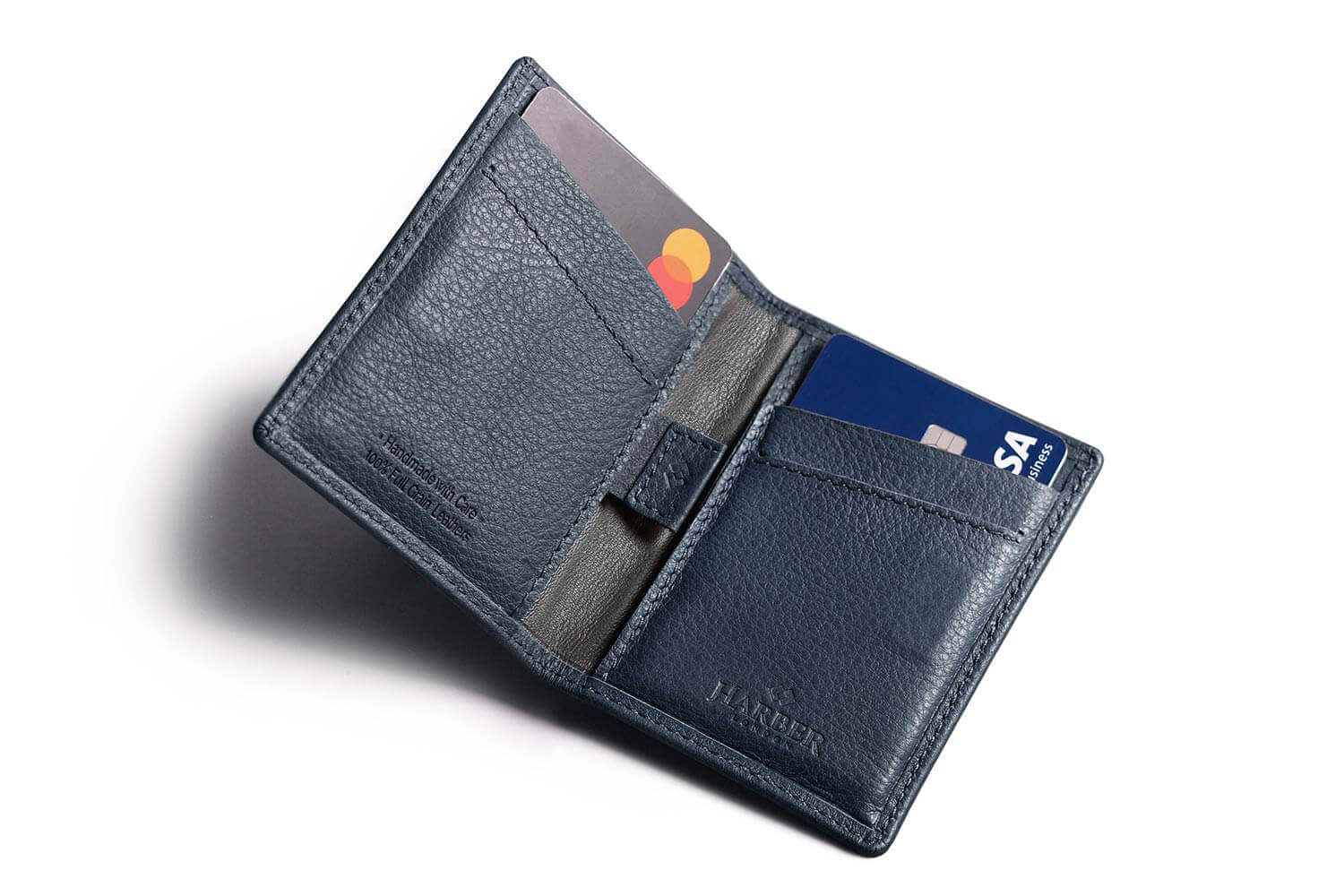 mens wallet blue
