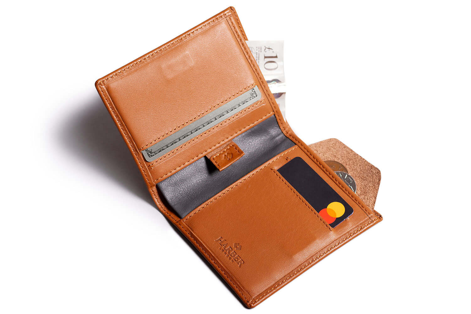 Leather Bifold Wallet with RFID Protection | Harber London