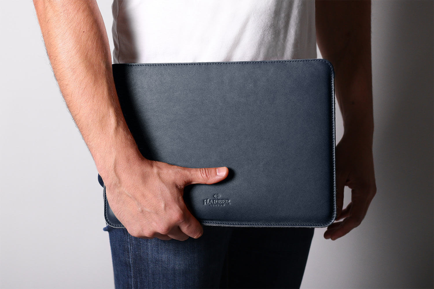 Bao da chống sốc Macbook Leather Bag | Da lộn cao cấp - LB02 – Macstore24h