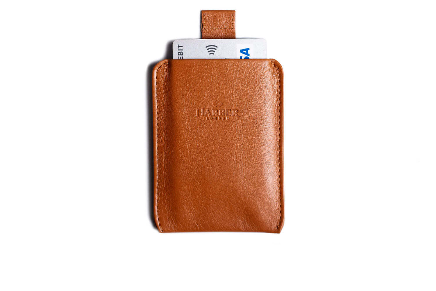 Bridge Tabaco Lightweight Leather Card Holder